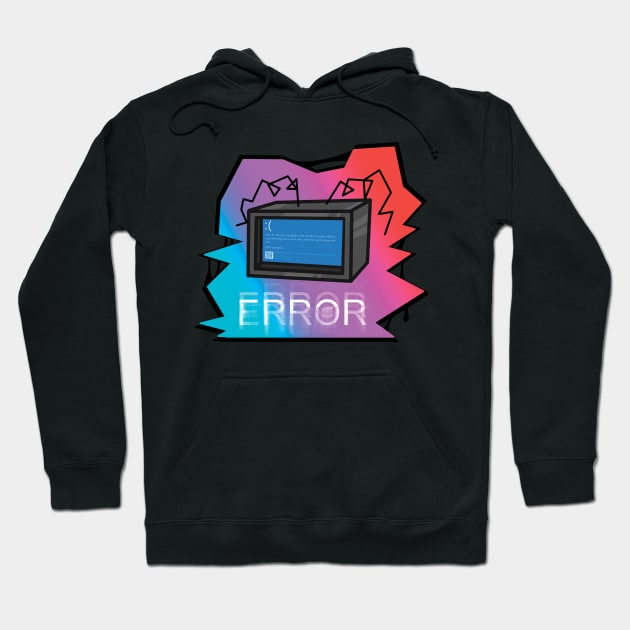 FNF Hex error emoji Hoodie by Abrek Art